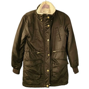 H&M Black Youth Parka Coat